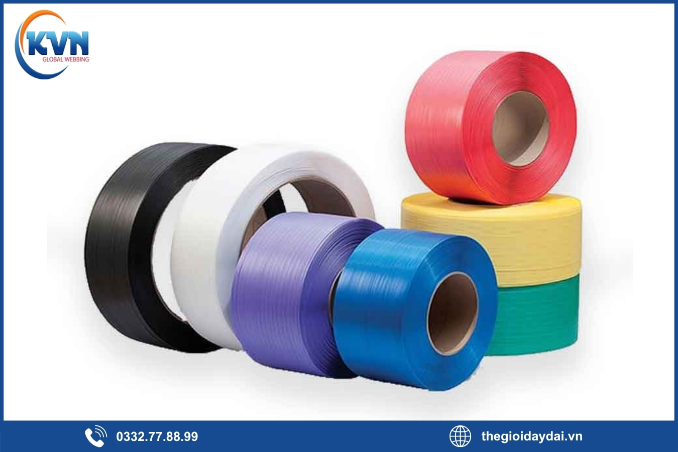 Các loại dây đai mà KVN cung cấp tại Bến Cát