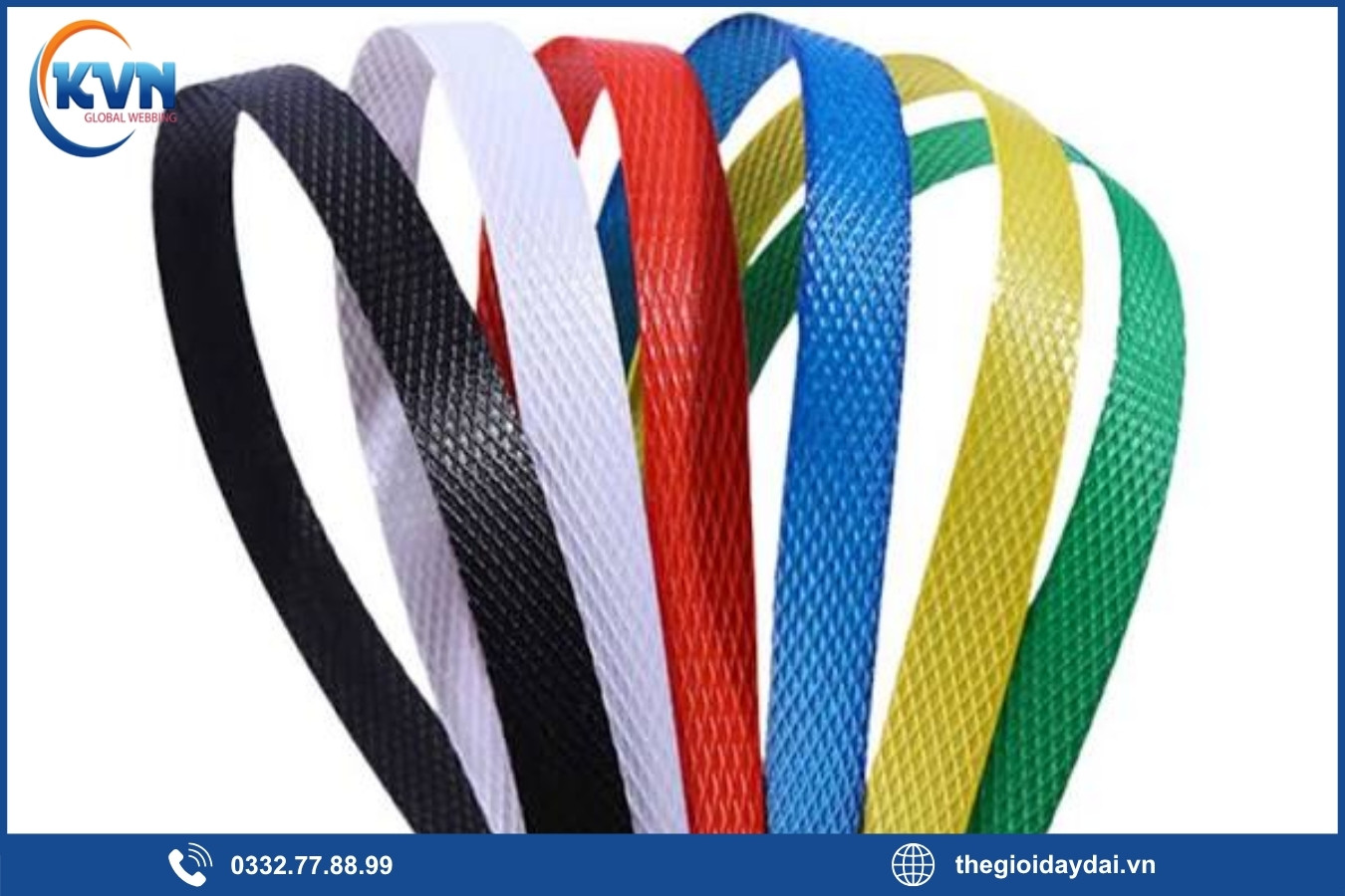 Các loại dây đai mà KVN cung cấp tại Dĩ An