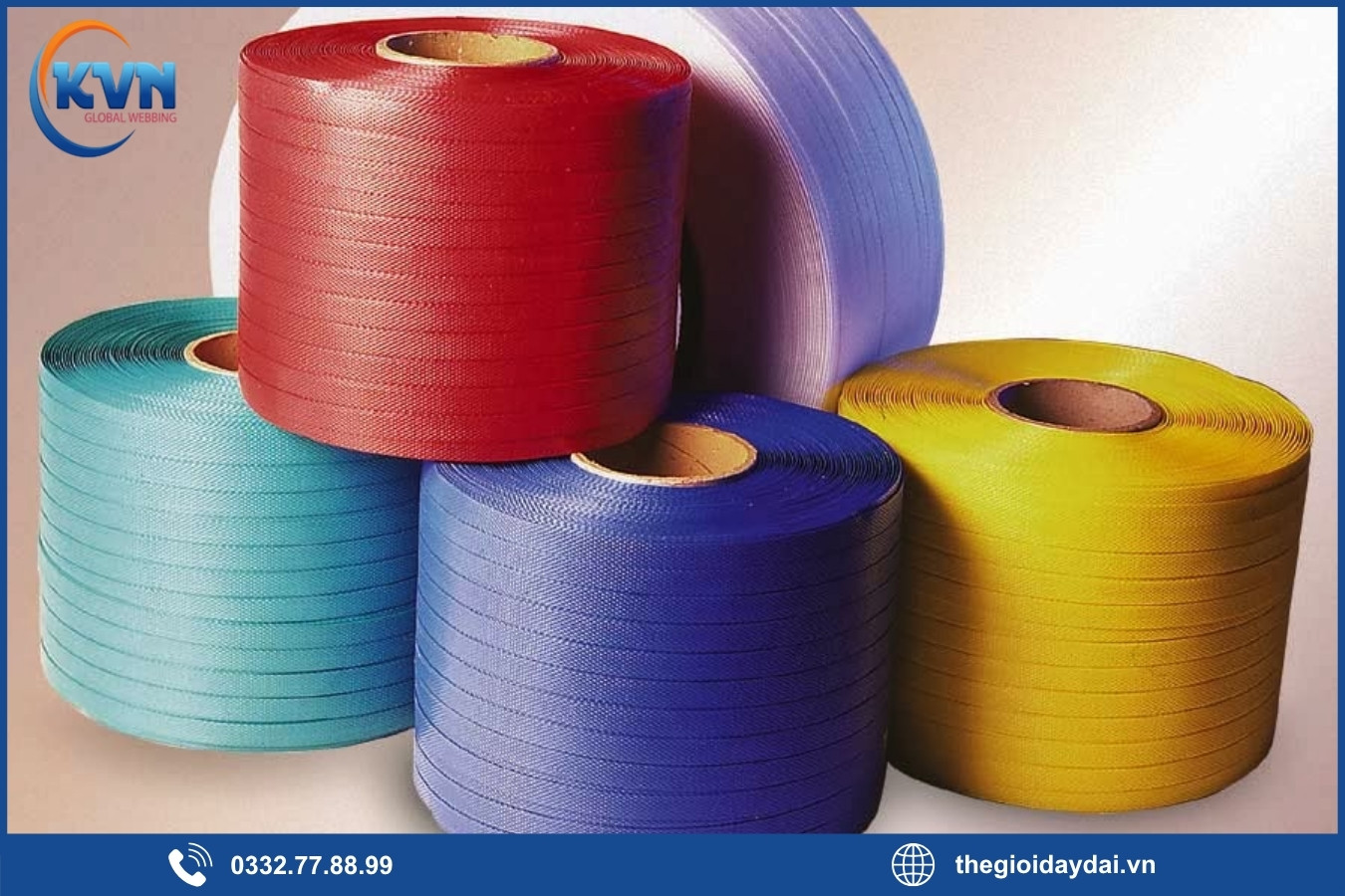 Các loại dây đai mà KVN cung cấp tại Thuận An
