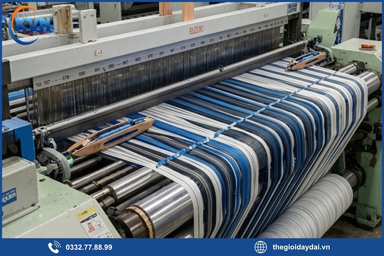 KVN - Đơn vị cung cấp dây đai dệt kiểu Plain chất lượng cao