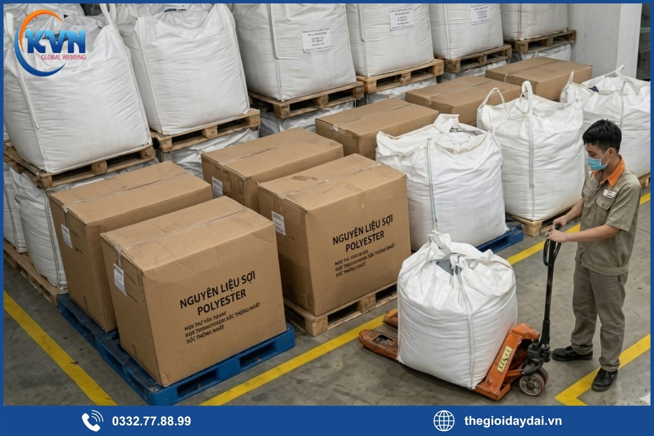 KVN - Đơn vị cung cấp dây thun dệt kim chất lượng cao