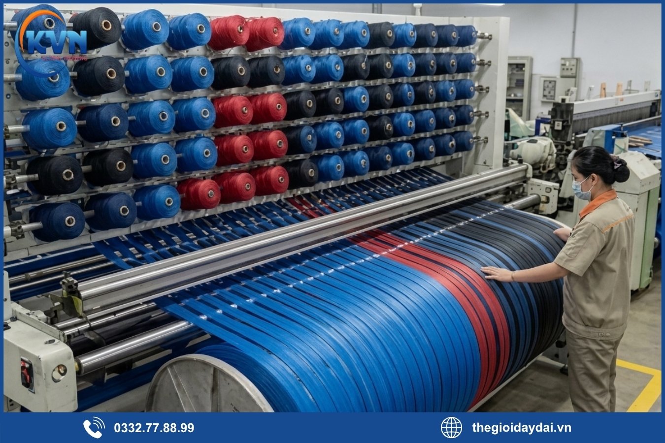 KVN - Đơn vị cung cấp dây thun Jacquard chất lượng cao