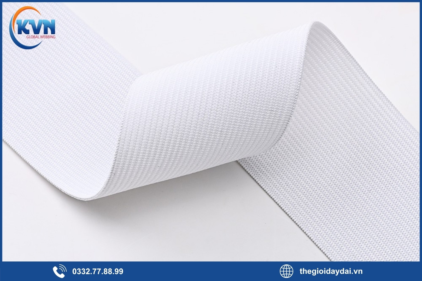 Ưu điểm nổi bật của dây thun co giãn dệt sọc ngang